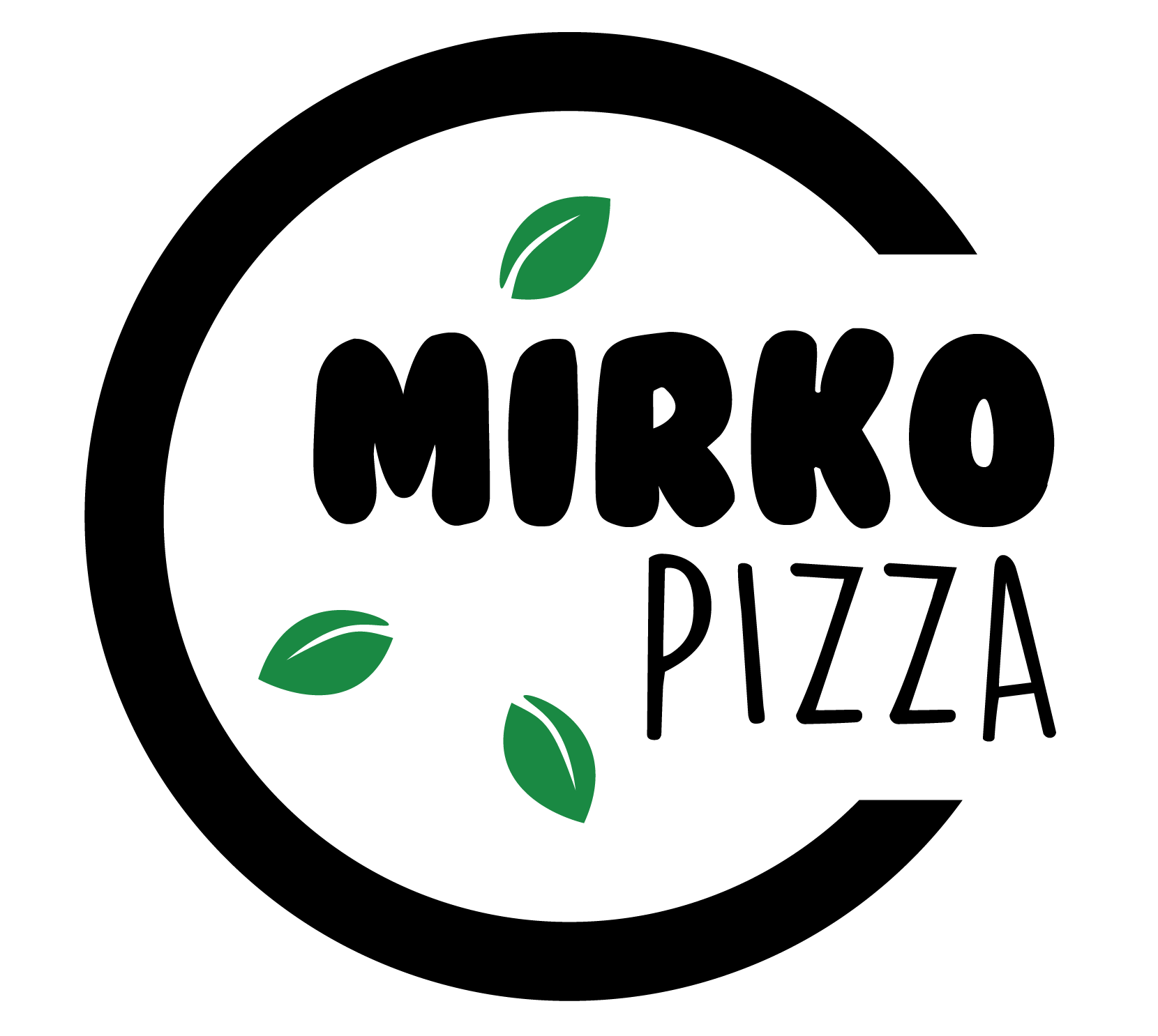 Mirko Pizza Final Logo Colorized Black Main