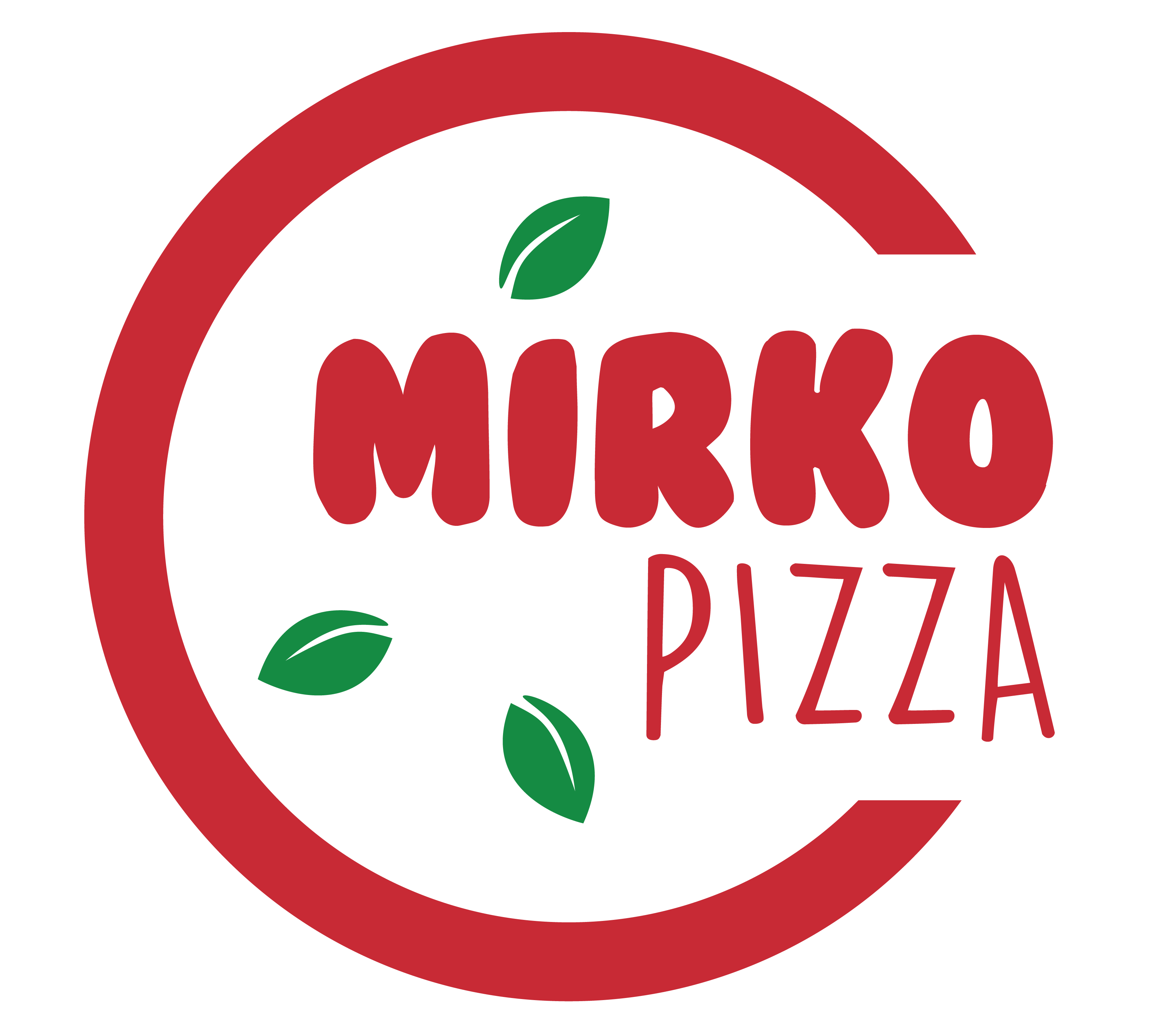 Mirko Pizza Final Logo Colorized Red Main
